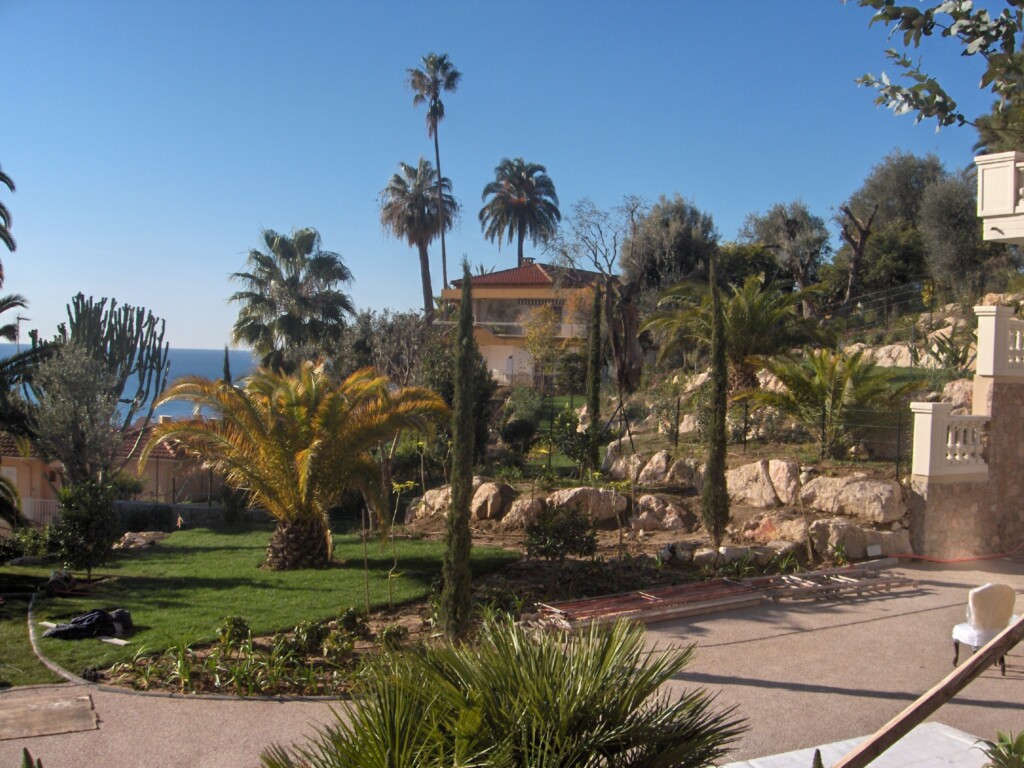 Sarl Acpm AMENAGEMENT PAYSAGER ROQUEBRUNE CAP MARTIN Fin Jardin 008